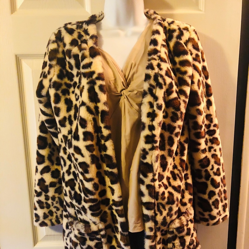 Leopard Print Super Soft Jacket